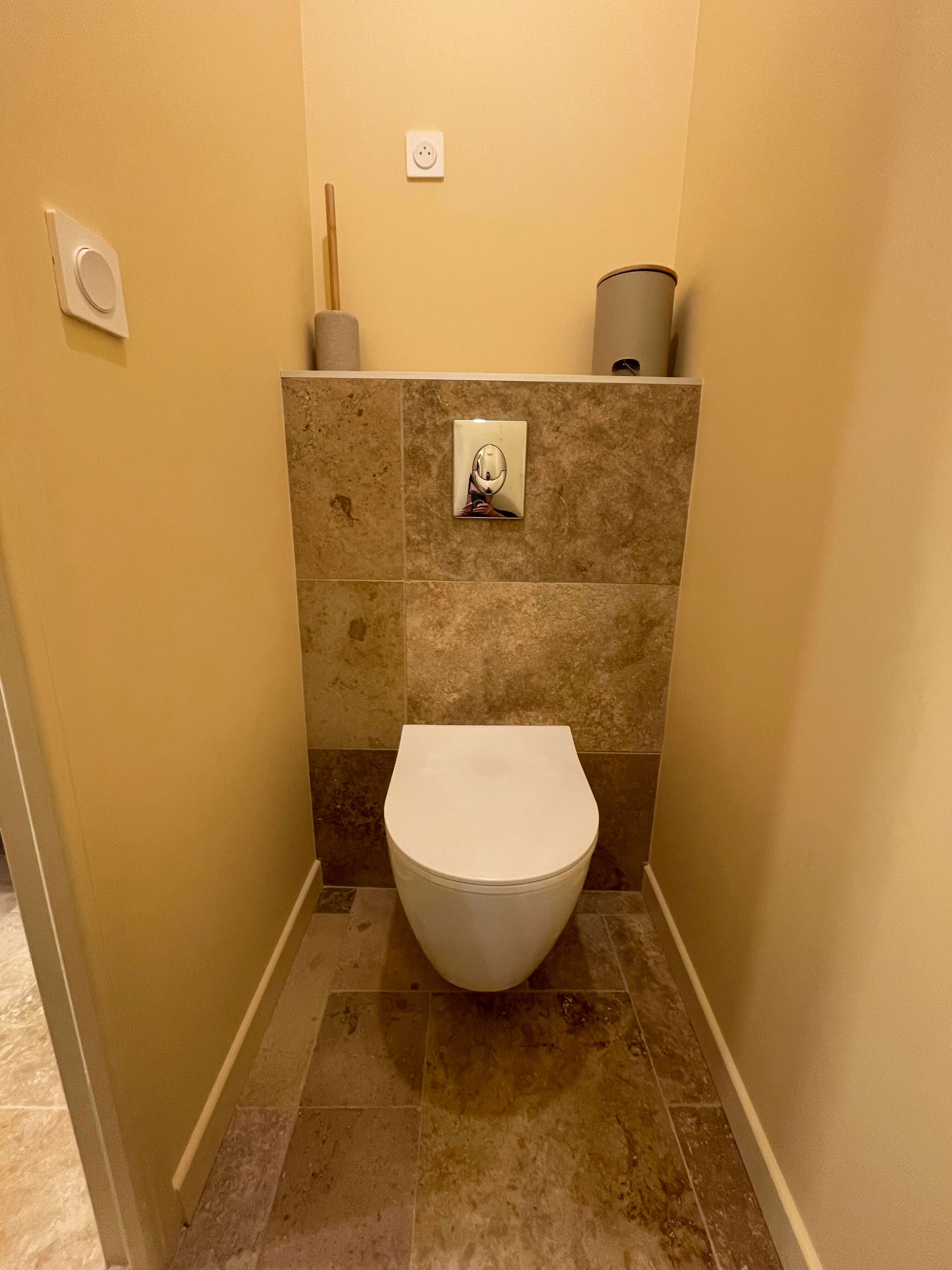 Salle de bain en pierre naturelle à Dinan - photo 3